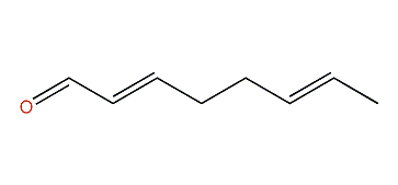 (E,E)-2,6-Octadienal