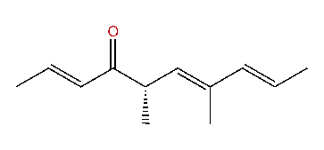 (E,E,E)-2,6,8-(5S)-5,7-Dimethyldecatrien-4-one