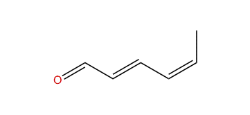 (E,Z)-2,4-Hexadienal