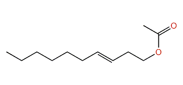 (E)-3-Decenyl acetate