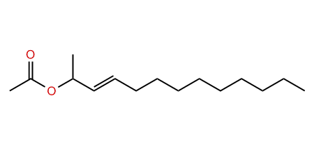 (E)-3-Tridecen-2-yl acetate