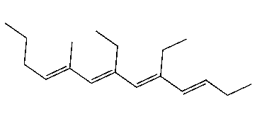 (E,E,E,E)-5,7-Diethyl-9-methyl-3,5,7,9-tridecatetraene