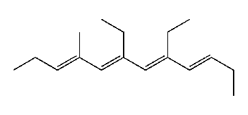 (E,E,E,E)-6,8-Diethyl-4-methyl-3,5,7,9-dodecatetraene