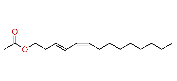 (E,Z)-3,5-Tetradecadienyl acetate