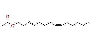 (E,Z)-3,8-Tetradecadienyl acetate