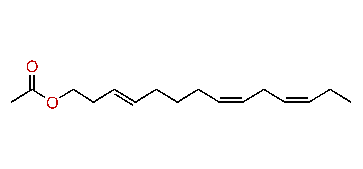 (E,Z,Z)-3,8,11-Tetradecatrienyl acetate