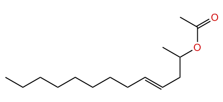(E)-4-Tridecen-2-yl acetate