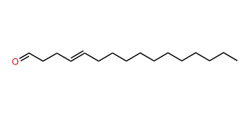(E)-4-Hexadecenal