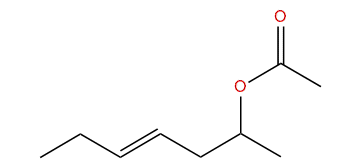 (E)-4-Hepten-2-yl acetate