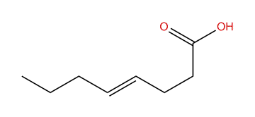 (E)-4-Octenoic acid