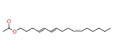 (E,E,Z)-4,6,10-Hexadecatrienyl acetate