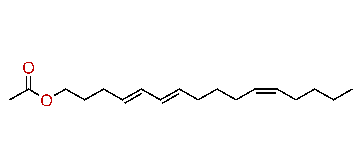 (E,E,Z)-4,6,11-Hexadecatrienyl acetate