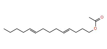 (E,E)-4,9-Tetradecadienyl acetate