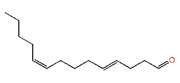 (E,Z)-4,9-Tetradecadienal