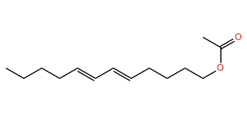 (E,E)-5,7-Dodecadienyl acetate