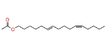 (E,Z)-6,11-Hexadecadienyl acetate