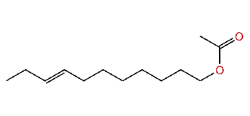 (E)-8-Undecenyl acetate