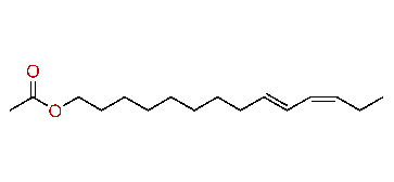 (E,Z)-9,11-Tetradecadienyl acetate