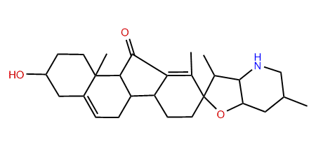 17,23-Epoxy-3-hydroxyveratraman-11-one