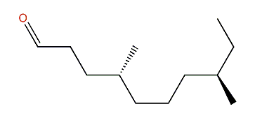 (4R,8S)-4,8-Dimethyldecanal