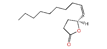 (R)-(Z)-5-(Dec-1-enyl)-oxacyclopentan-2-one