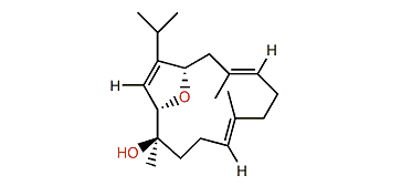 (4R,7E,11E)-3,14-Epoxy-1,7,11-cembratrien-4-ol