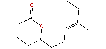 (R)-(E)-7-Methyl-6-nonen-3-yl acetate