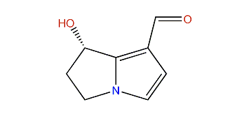 (S)-7-Hydroxy-6,7-dihydro-5H-pyrrolizidine-1-carboxaldehyde