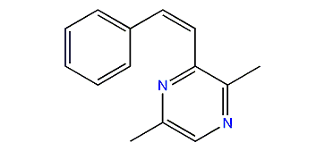 (Z)-2,5-Dimethyl-3-styrylpyrazine