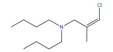 (Z)-(3-Chloro-2-methylallyl)-dibutylamine
