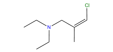 (Z)-(3-Chloro-2-methylallyl)-diethylamine