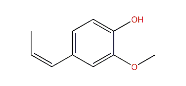 2-Methoxy-4-((Z)-1-propenyl)-phenol
