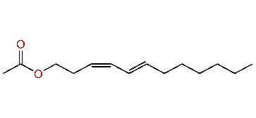 (Z,E)-3,5-Dodecadienyl acetate