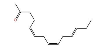 (Z,Z,E)-5,8,11-Tetradecatrien-2-one