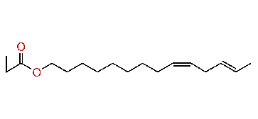 (Z,E)-9,12-Tetradecadienyl propionate