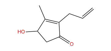 2-Allyl-4-hydroxy-3-methyl-2-cyclopentenone