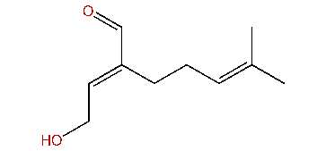 (E)-2-(2-Hydroxyethylidene)-6-methyl-5-heptenal
