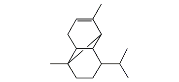 8-Isopropyl-1,3-dimethyl-tricyclo[4.4.0.0(2,7)]dec-3-ene