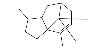 2,3,6,7,8,8alpha-Hexahydro-1,4,9,9-tetramethyl-1H-3alpha,7-methanoazulene
