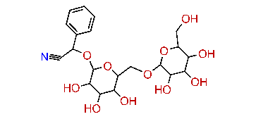 [(6-O-Hexopyranosylhexopyranosyl)-oxy](phenyl)-acetonitrile