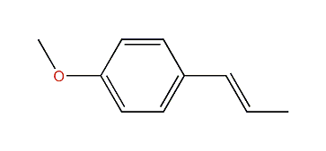 1-Methoxy-4-(1-propenyl)-benzene