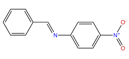 Benzylidene-(4-nitrophenyl)-amine