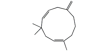 (E,E)-1,4,4-Trimethyl-8-methylene-1,5-cycloundecadiene