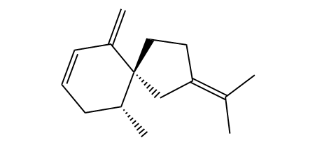 (5R,10R)-6,10-Dimethyl-2-(prop-1-en-2-yl)-spiro[4.5]deca-1,6-diene