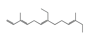 7-Ethyl-3,11-dimethyltrideca-1,3,6,10-tetraene