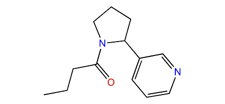 N-Butanoyl-nornicotine