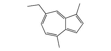 7-Ethyl-1,4-dimethylazulene
