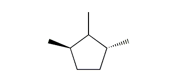 cis,trans-1,2,3-Trimethylcyclopentane