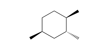 cis,trans-1,2,4-Trimethylcyclohexane