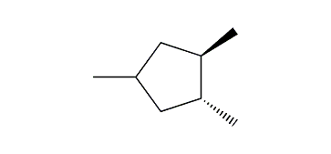 cis,trans-1,2,4-Trimethylcyclopentane